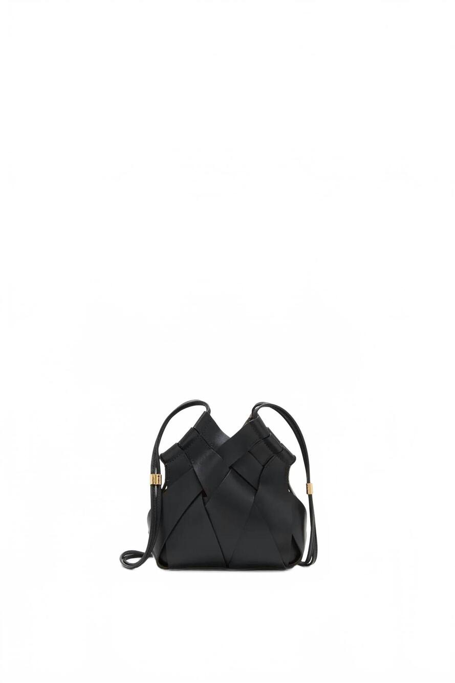 NEW ULLA JOHNSON women's charlotte crossbody bag in noir